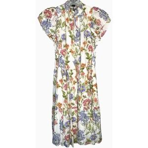 Yumi Kim Hopefield Peyton Ruffle Mini Dress Size small Spring Floral Cottagecore